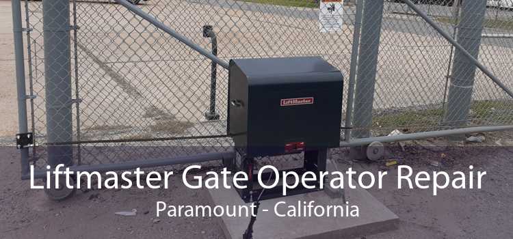 Liftmaster Gate Operator Repair Paramount - California